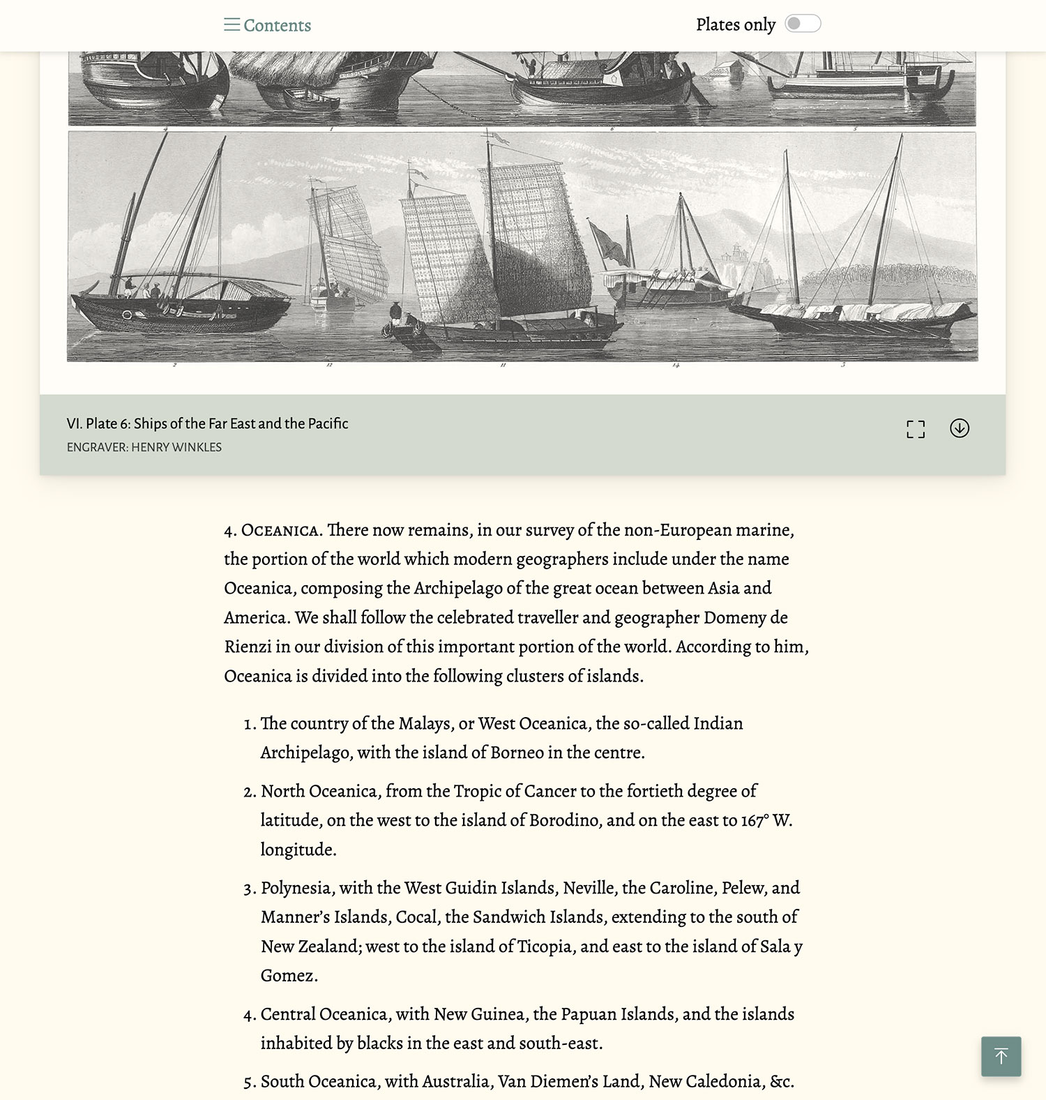 Screenshot of naval sciences with Alegreya used