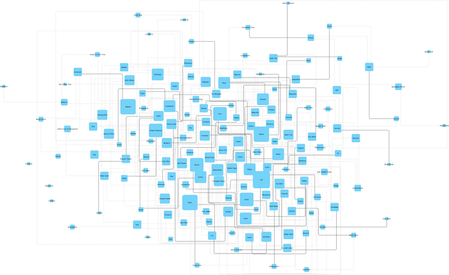 More polished example from Cytoscape