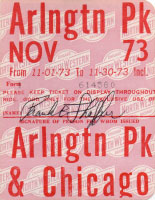 November 1973 monthly ticket