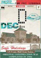 December 1998 monthly ticket