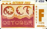 October 2002 monthly ticket