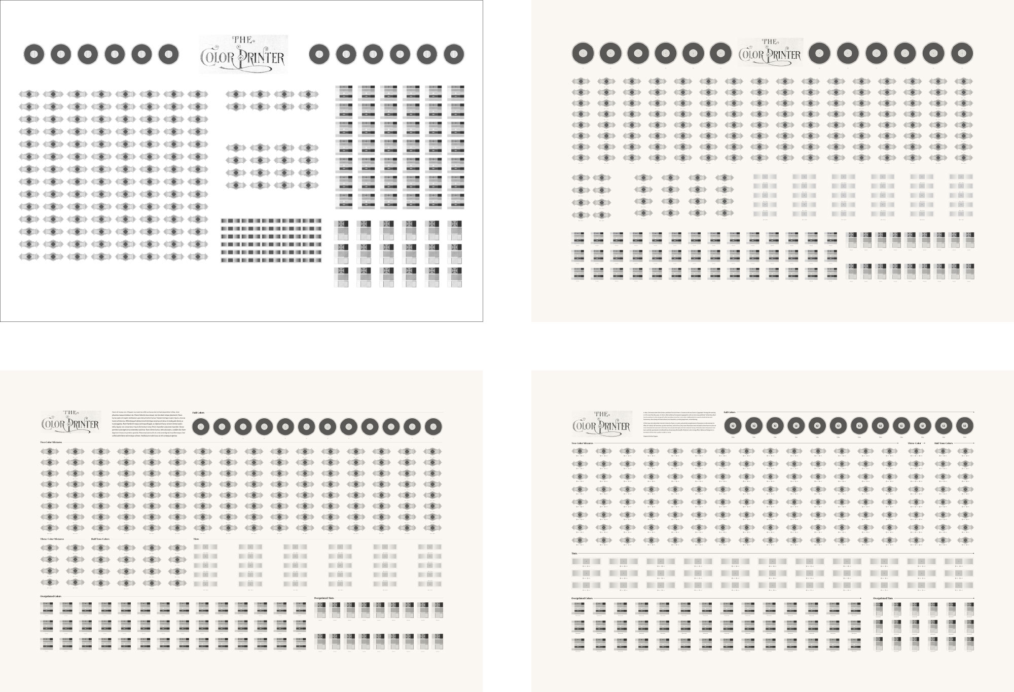 Poster layouts