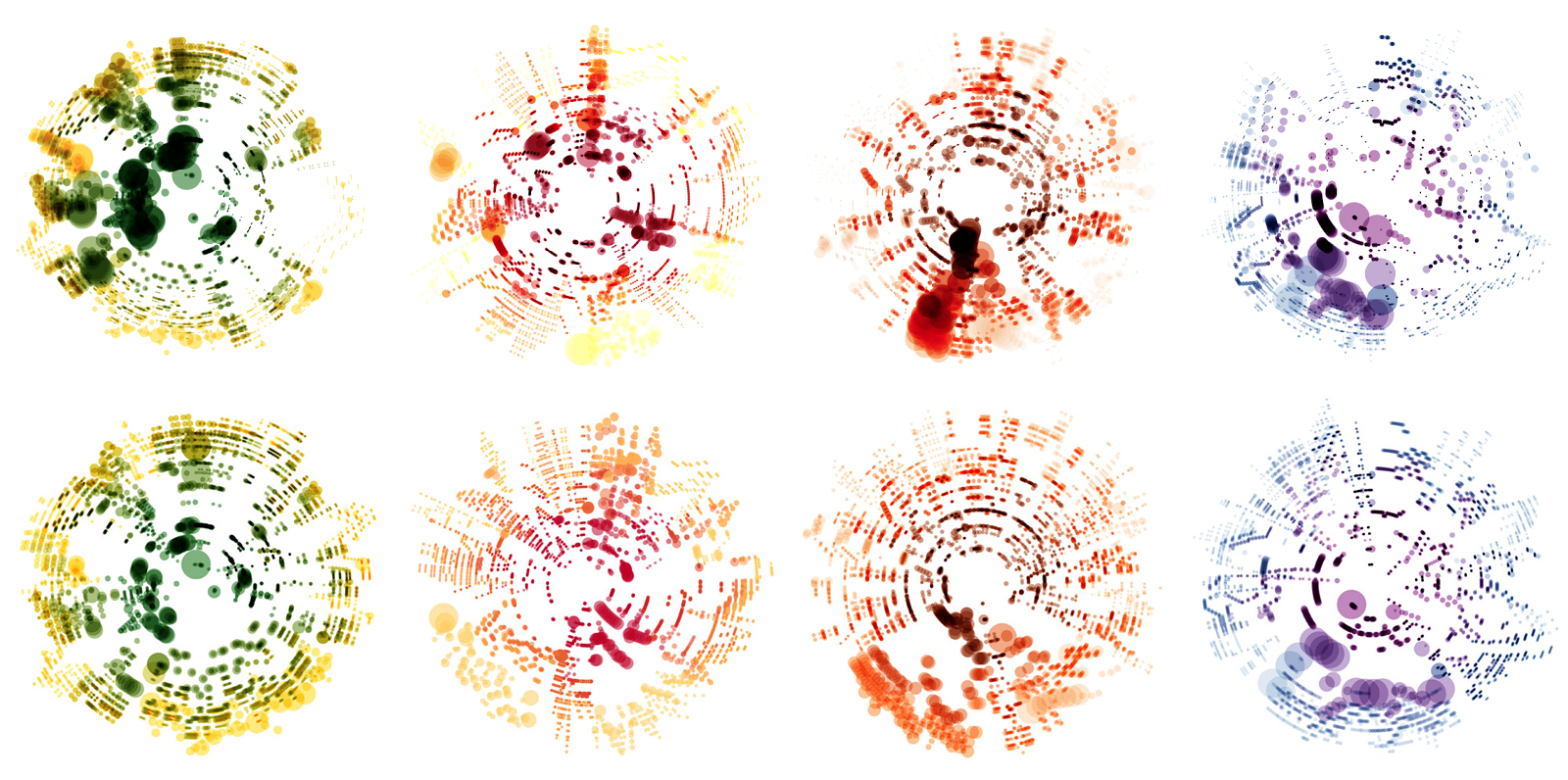 Comparison between original and new versions of The Four Seasons