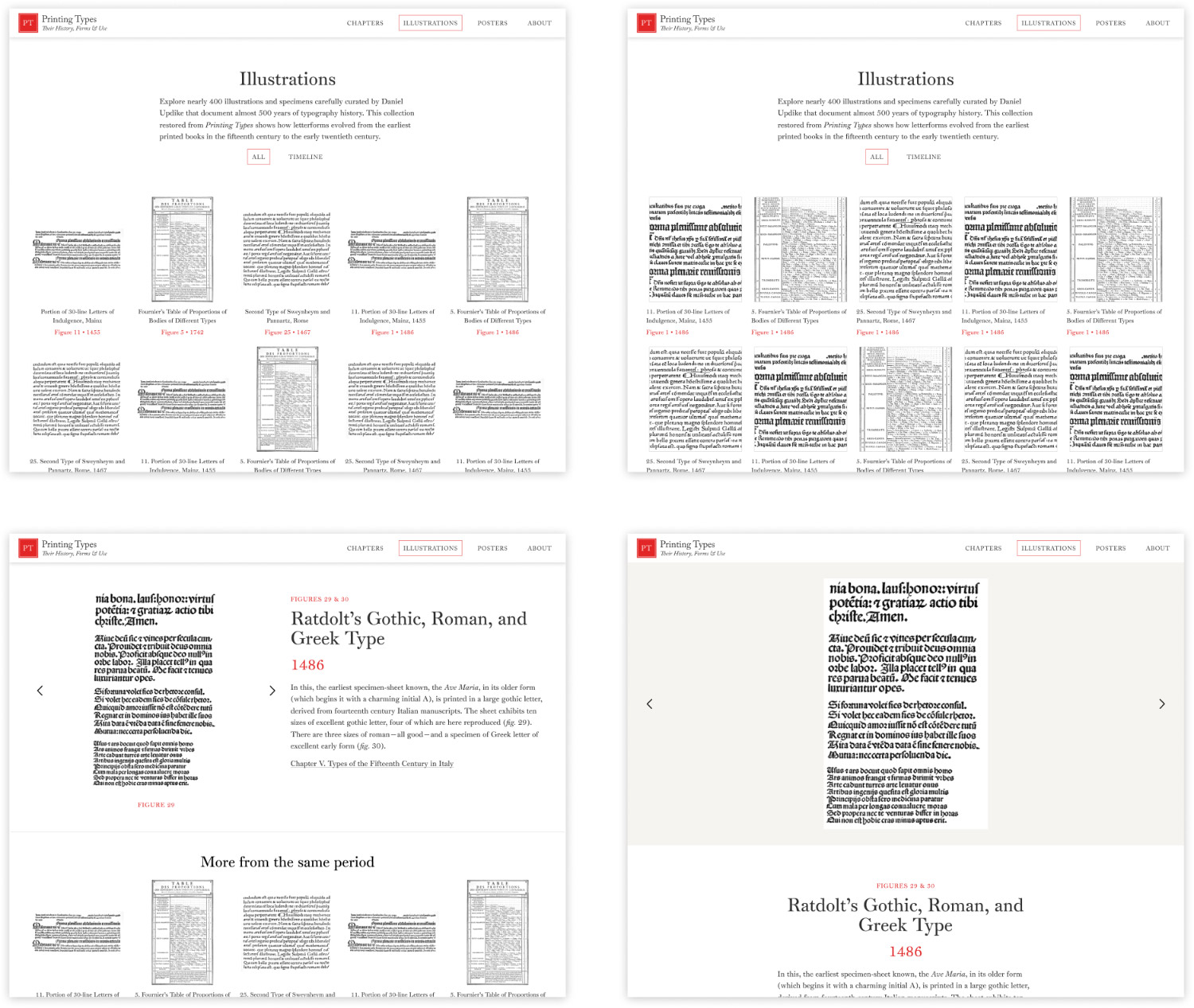 Illustrations mockups