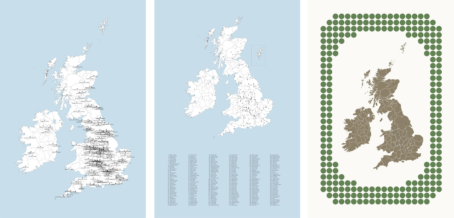 Early map layout concepts