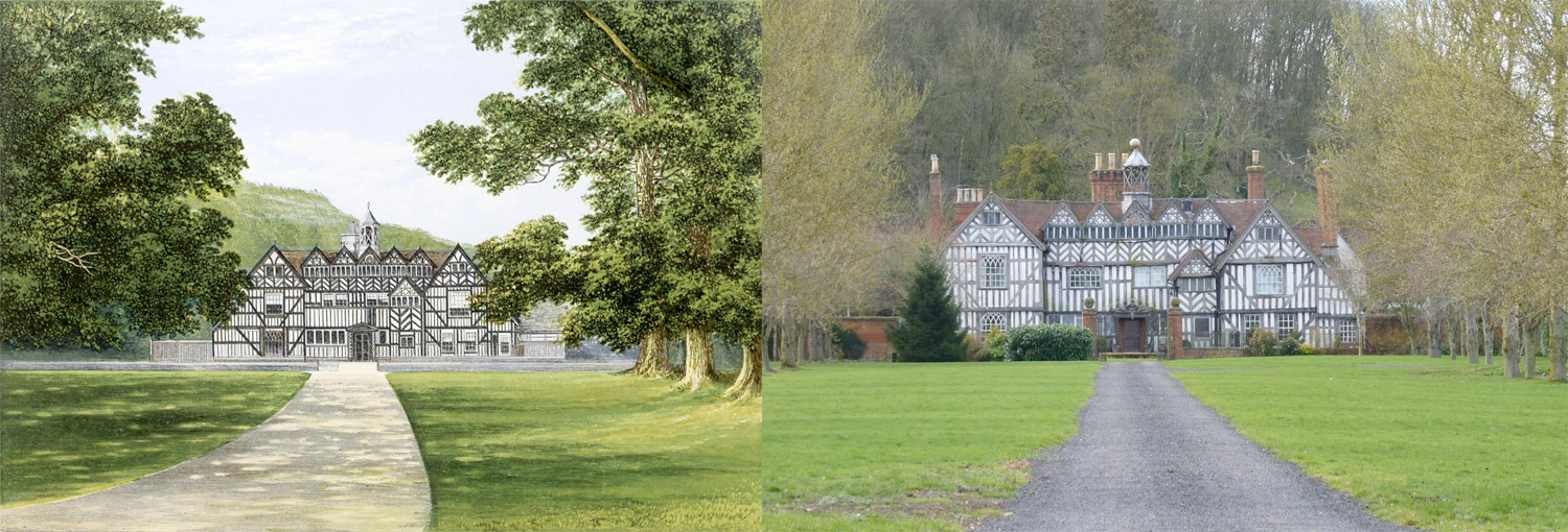 Illustration and photo of Meer Hall