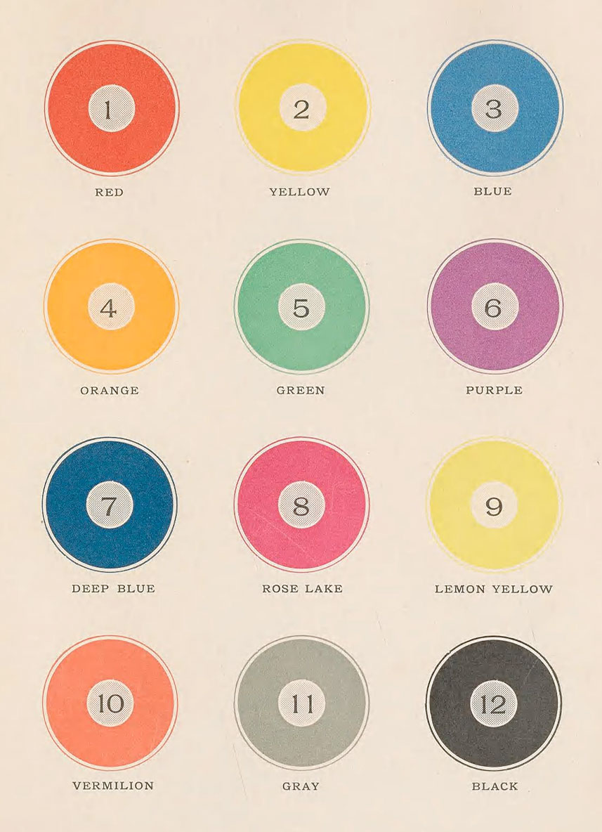 Scan of original 12 colors