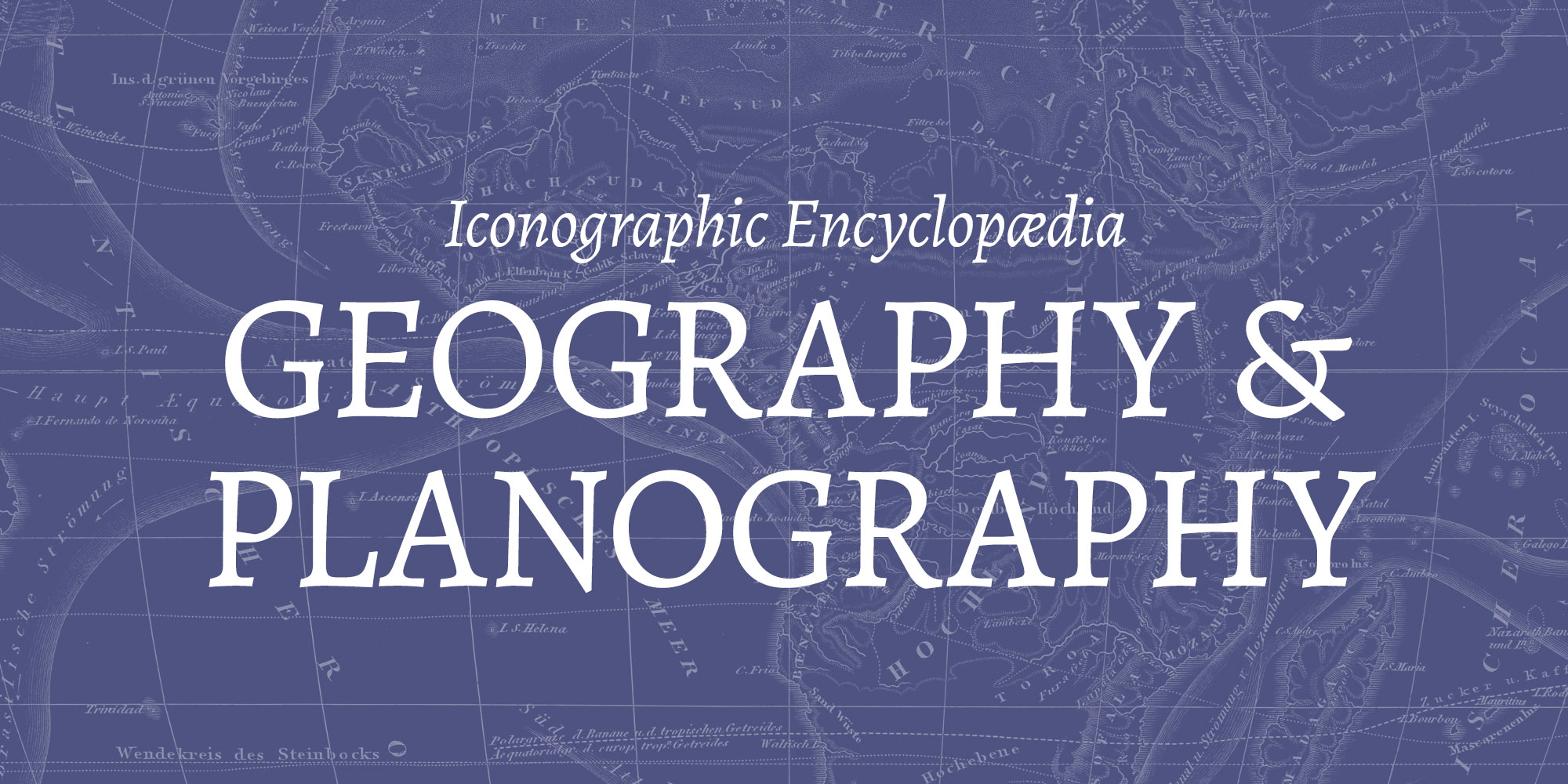 Geography & Planography - Iconographic Encyclopædia of Science, Literature,  and Art