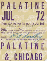 July 1972 monthly ticket