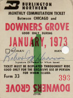 January 1973 monthly ticket