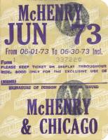 June 1973 monthly ticket