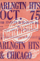 October 1975 monthly ticket