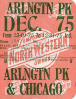December 1975 monthly ticket