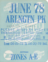 June 1978 monthly ticket