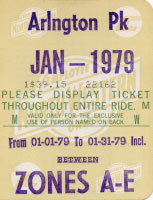 January 1979 monthly ticket