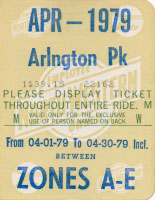 April 1979 monthly ticket