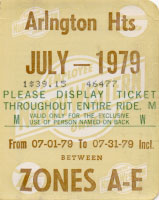 July 1979 monthly ticket