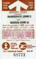 May 1986 monthly ticket
