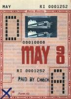 May 1990 monthly ticket