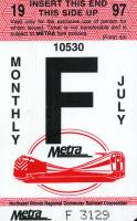 July 1997 monthly ticket