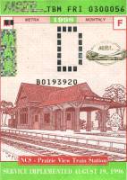 March 1998 monthly ticket