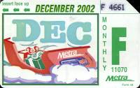 December 2002 monthly ticket