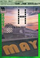May 2003 monthly ticket