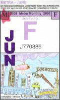 June 2008 monthly ticket