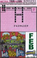 February 2009 monthly ticket