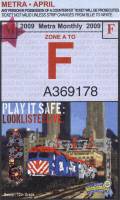 April 2009 monthly ticket