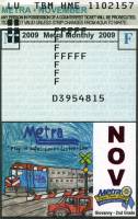 November 2009 monthly ticket