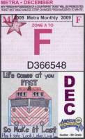 December 2009 monthly ticket