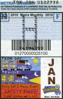 January 2010 monthly ticket
