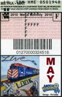 May 2010 monthly ticket