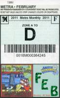February 2011 monthly ticket