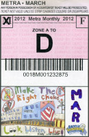 March 2012 monthly ticket
