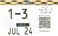 July 2024 monthly ticket
