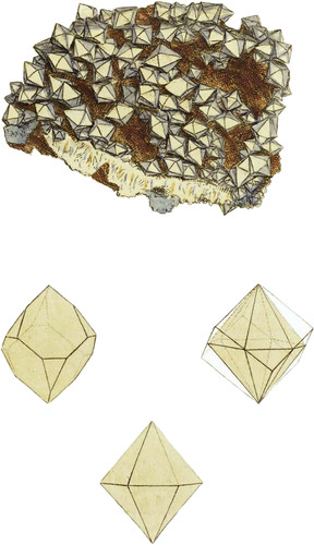 Crystallized dodecaëdral Quartz