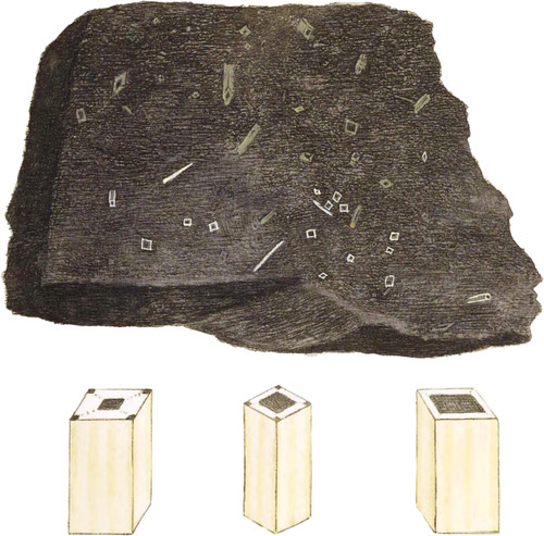 Macle or Chiastolite