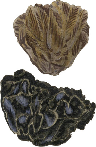 Brown and Black Mica