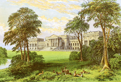 Stowe Park - Picturesque Views of Seats of Great Britain and Ireland